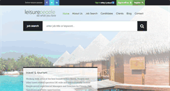 Desktop Screenshot of leisurepeople.com